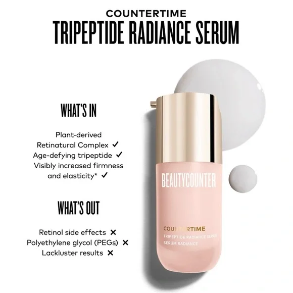 Beauty Counter CounterTime Tripeptide Radiance Serum 1oz